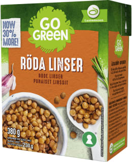 GOGREEN 380G PUNAISET LINSSIT Main Image