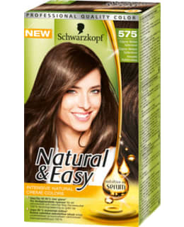 Schwarzkopf Natural&Easy 575 Konjakki Kullanruskea hiusväri Main Image