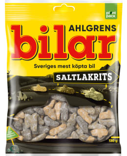 AHLGRENS BILAR SALTLAKRITS 130 G PUSSI Main Image