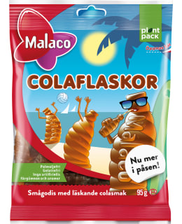 Malaco Colaflaskor confectionery 95g Main Image