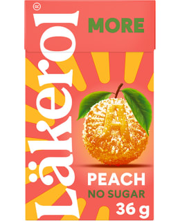 LÄKEROL MORE PEACH SOK. 30G PASTILLI Main Image