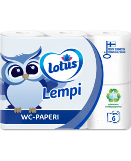 LOTUS LEMPI 6 ROLLS TOILET PAPER Main Image
