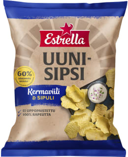 ESTRELLA KVIILI&SIPULI 125G UUNISIPSI Main Image