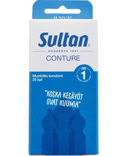 Sultan Conture 25 kpl muotoiltu kondomi Main Image