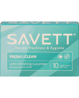 SAVETT FRESH&CLEAN 10 KPL KOSTEUSPYYHE Main Image