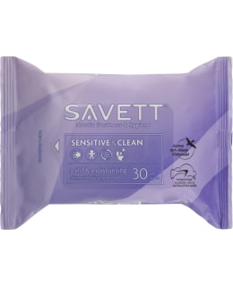 SAVETT PH SENSITIVE 30 KPL KOSTEUSPYYHE Main Image