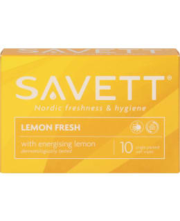 SAVETT LEMON FRESH 10 KPL KOSTEUSPYYHE Main Image