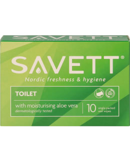 SAVETT TOILET 10 KPL KOSTEUSPYYHE Main Image