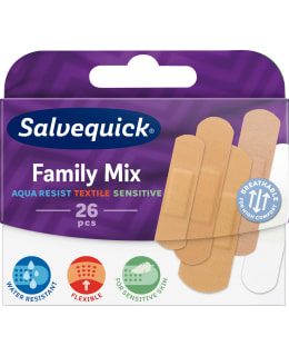SALVEQUICK FAMILY MIX 26 KPL LAASTARI Main Image