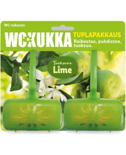 WC-KUKKA LIME 2X50 G RAIKASTIN Main Image