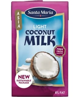 Santa Maria 250ml coconut milk light kookosmaito Main Image