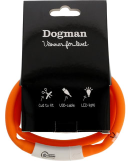 DOGMAN ORANSSI SILIK LED-VALOPANTA 65CM Main Image