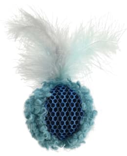 DOGMAN CAT TOY NETTAN BALL BLUE Main Image