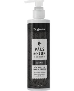DOGMAN PÄLS&FJUN MUSTA 250ML SHAMPOO Main Image