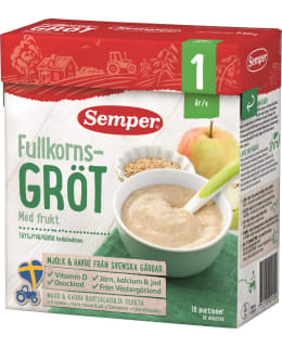Semper 530g hedelmäinen täysjyväpuuro 1v Main Image