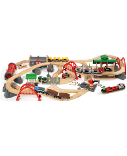 BRIO RAIL&ROAD DELUXE RAILWAY SET 87-OS Main Image