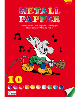 SENSE A4 10 ARKKIA METALLIVÄRIPAPERI Main Image