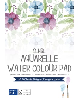 SENSE A5 AKVARELLI-/VESIVÄRILEHTIÖ Main Image