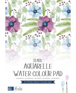SENSE A4 AKVARELLI-/VESIVÄRILEHTIÖ Main Image