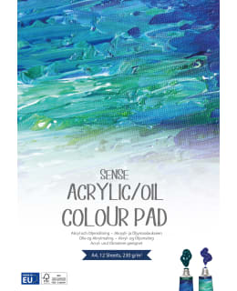 SENSE A4 ÖLJY-/AKRYYLIVÄRILEHTIÖ Main Image