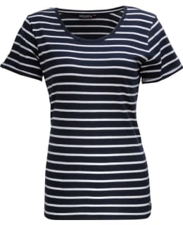 MARINE T-SHIRT W 7959450 NAVY COMB M Main Image
