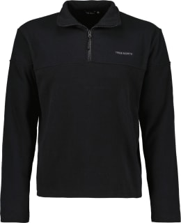 TRUE N SWEATER 1/3 ZIP M 7812234 BLK S Main Image
