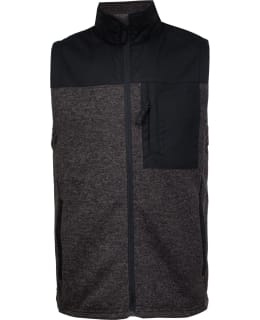 TRUE N VEST FLEECE M 7845050 BLK MEL M Main Image