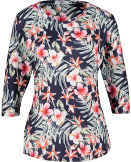 GILL C480754-NAVY/PINK-L/XL W.TOP 3/4 Main Image