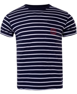MARINE T-SHIRT M 7856453 NAVY STRIPE XL Main Image