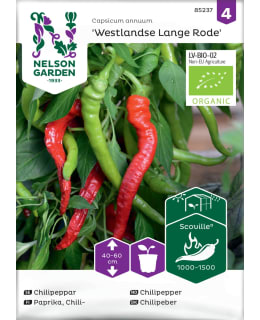 Nelson Garden Organic chilipaprika West Lange siemen Main Image