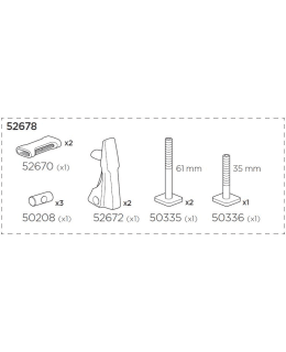 THULE TH 52678 KIINNITYSOSAT 598001 Main Image