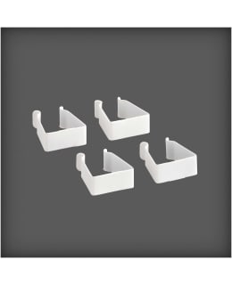 Elfa 4 pcs white rack connector Main Image