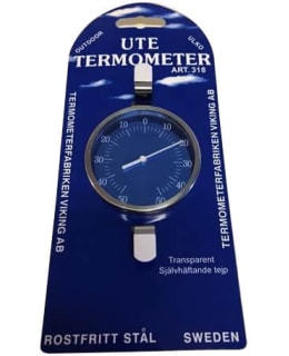 Termometerfabriken thermometer In-/Outdoor Stainless Steel 75 mm Main Image
