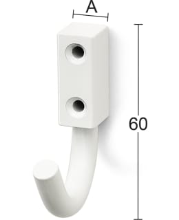 HABO 840-1 VALKOINEN PYYHENAULAKKO Main Image