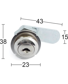 HABO 1131/1031 VAS/OIK KAAPINLUKKO Main Image