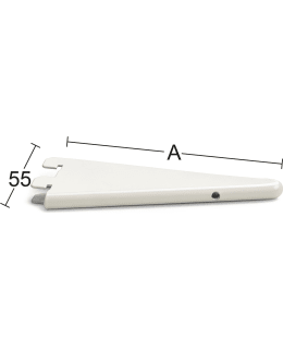 HABO 150MM VALKOINEN U-KANNATIN Main Image