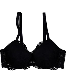 CB 320148 LADIES BRA SARA LACE BLACK 70A Main Image