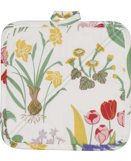 NH SPRING FLOWER 20X20 10/WH POT HOLDER Main Image