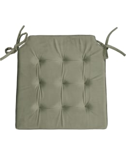 NH VELVET 41X41 CM 54/L.GREEN CHAIR PAD Main Image