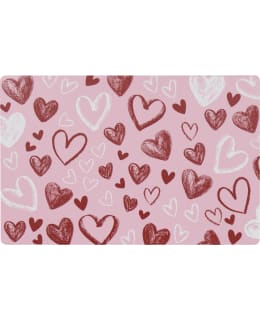 NH VALENTINE 30X45 CM 36/PINK PLACE MAT Main Image