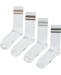 CB 543109-261-WHI-37/40 N.SOCKS 4P Main Image