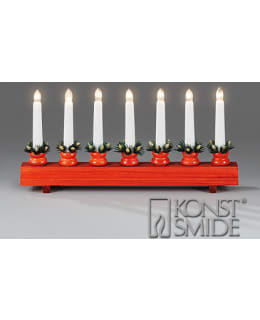 KONSTSMIDE 1010-500 PUN PUU KYNTTELIKKÖ Main Image