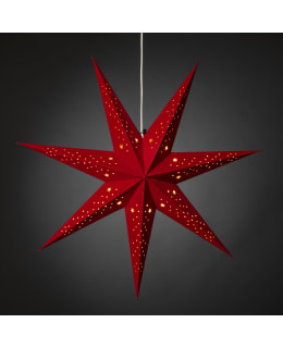 KONSTSMIDE 5951-550 78CM PUN PAP.TÄHTI Main Image