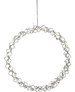 KONSTSMIDE 1788-303 45CM KRANSSI HOPEAK Main Image