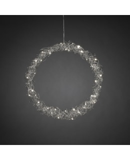 KONSTSMIDE 1789-303 45CM KRANSSI HOPEA Main Image