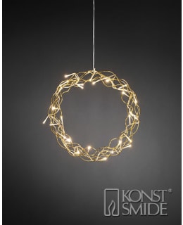 KONSTSMIDE 2890-803 LEDKRANSS 30CM KULTA Main Image