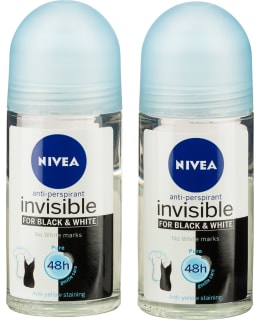 NIVEA BLACK&WHITE ROLL-ON 2-PACK Main Image