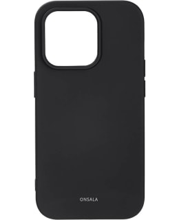 ONSALA BC SILICONE IPHONE 14 PRO BLACK Main Image
