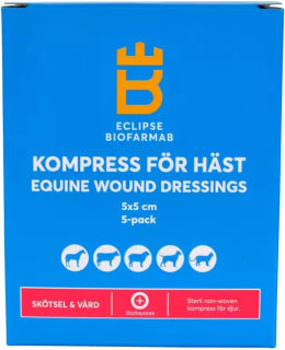 ECLIPSE BF EQUINE WOUND DR 5X5CM 5-PACK Main Image