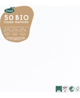 DUNI VALKOINEN 33CM 50KPL LAUTASLIINA Main Image